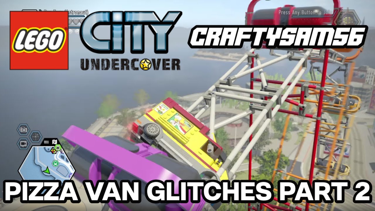LEGO City Undercover: Insane Pizza Van Glitches Part 2