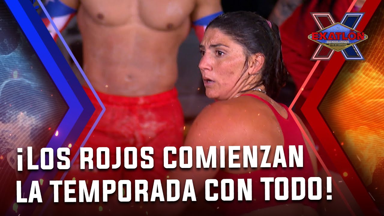 ¡Los rojos con su primera victoria por la villa! I Capitulo 1 I Exatlón EEUU #10 Arena de Campeones