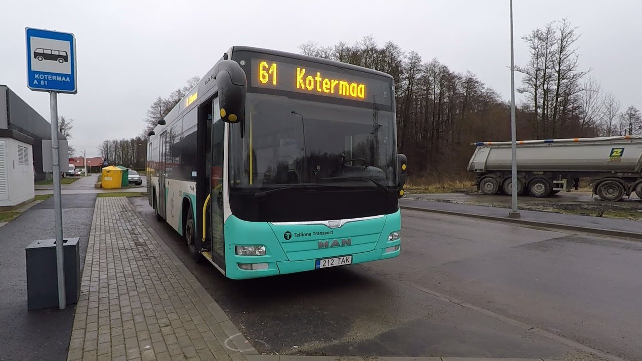 Bus route nr 61, Tallinn