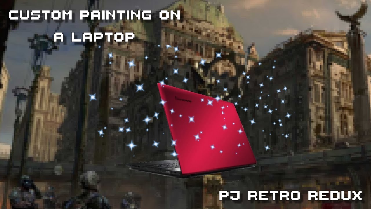 Custom Painting on Laptop
