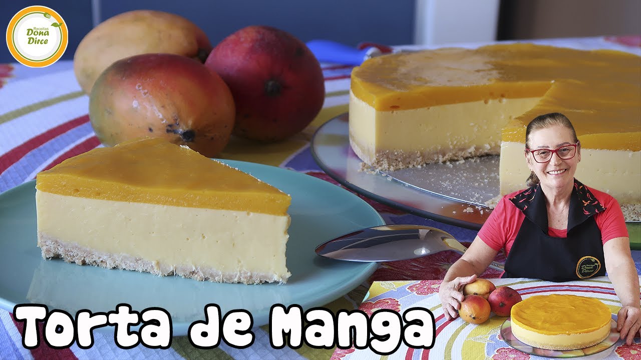 Você gosta de manga? Faça esta deliciosa Torta de Manga da DONA DIRCE #377