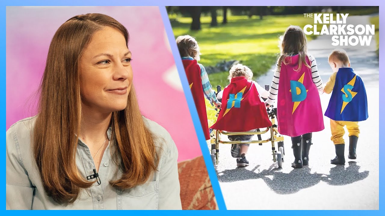 Kelly Clarkson Meets Woman Making Superhero Capes For Sick & Disabled Kids
