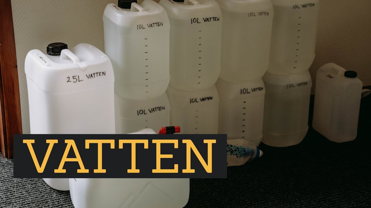 MIN BEREDSKAP | VATTENLAGER