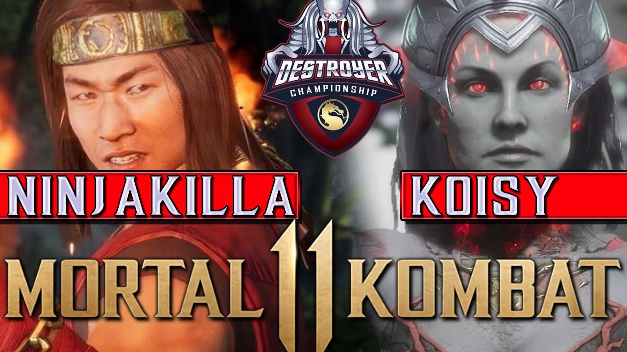 NINJAKILLA VS KOISY (BATTLE OF ELDER GODS) - Destroyer's Championship Final - MK11
