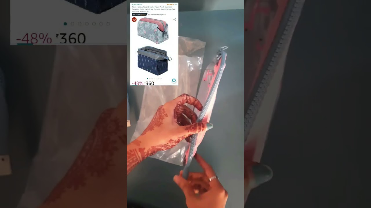 AMAZON Makeup pouch unboxing | Unboxing Video