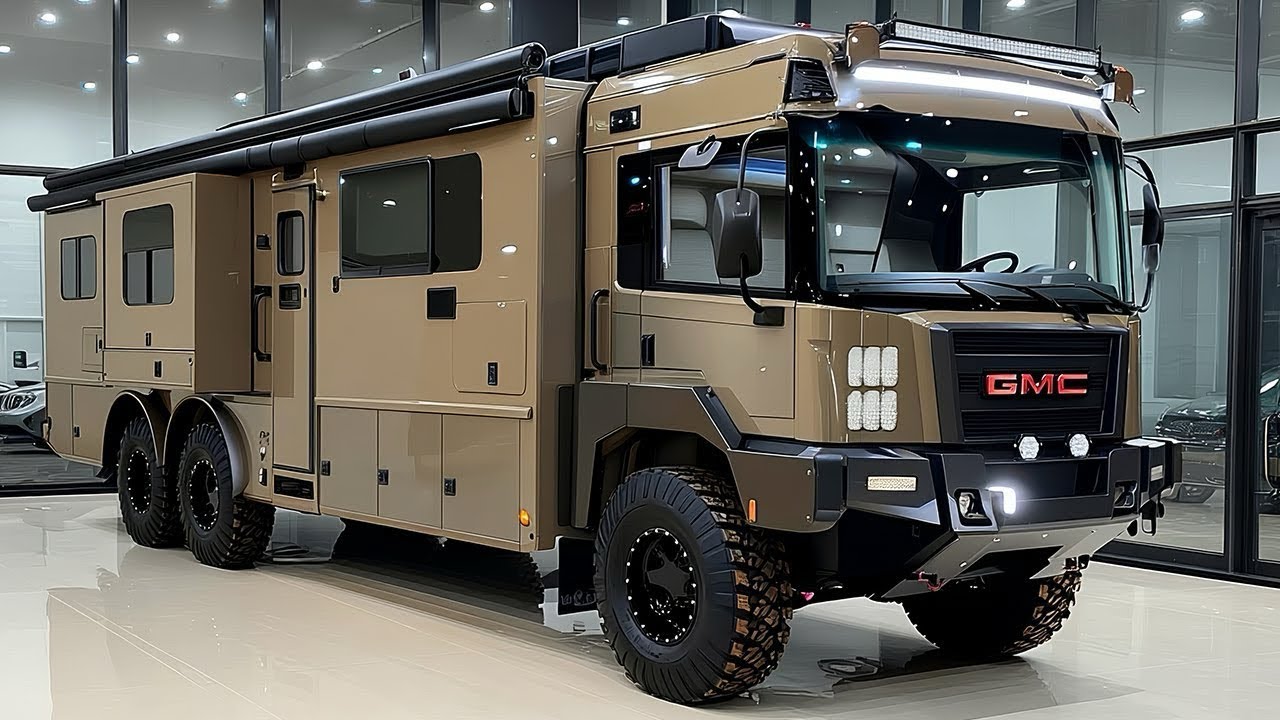 2026 GMC 6x6 Armoured Camper Review | Luxury Bunker on Wheels from $350,000