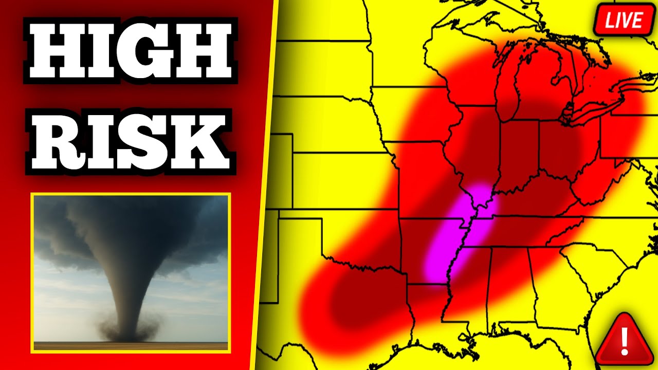 The Biggest Tornado Outbreak That I've Ever Covered, As It Occurred Live - April 2nd, 2025