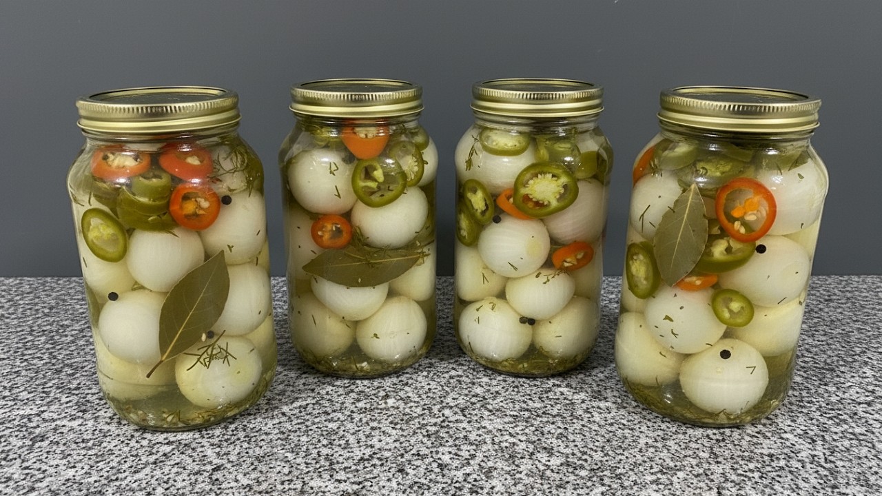 “MY GRANDMOTHER HAS BEEN STORING ONIONS THIS WAY FOR TEN YEARS!! IT KEEPS THE ONIONS FRESH”