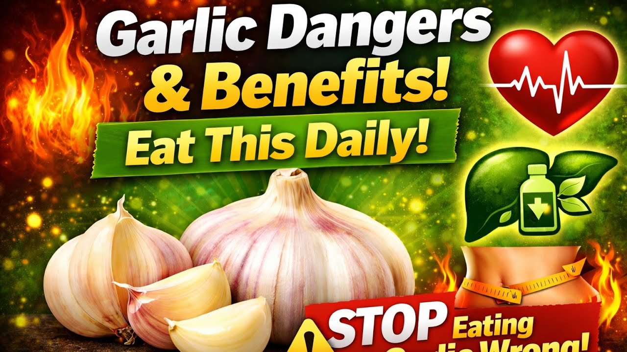 STOP Eating Garlic Wrong! Garlic Benefits & Hidden Dangers Explained