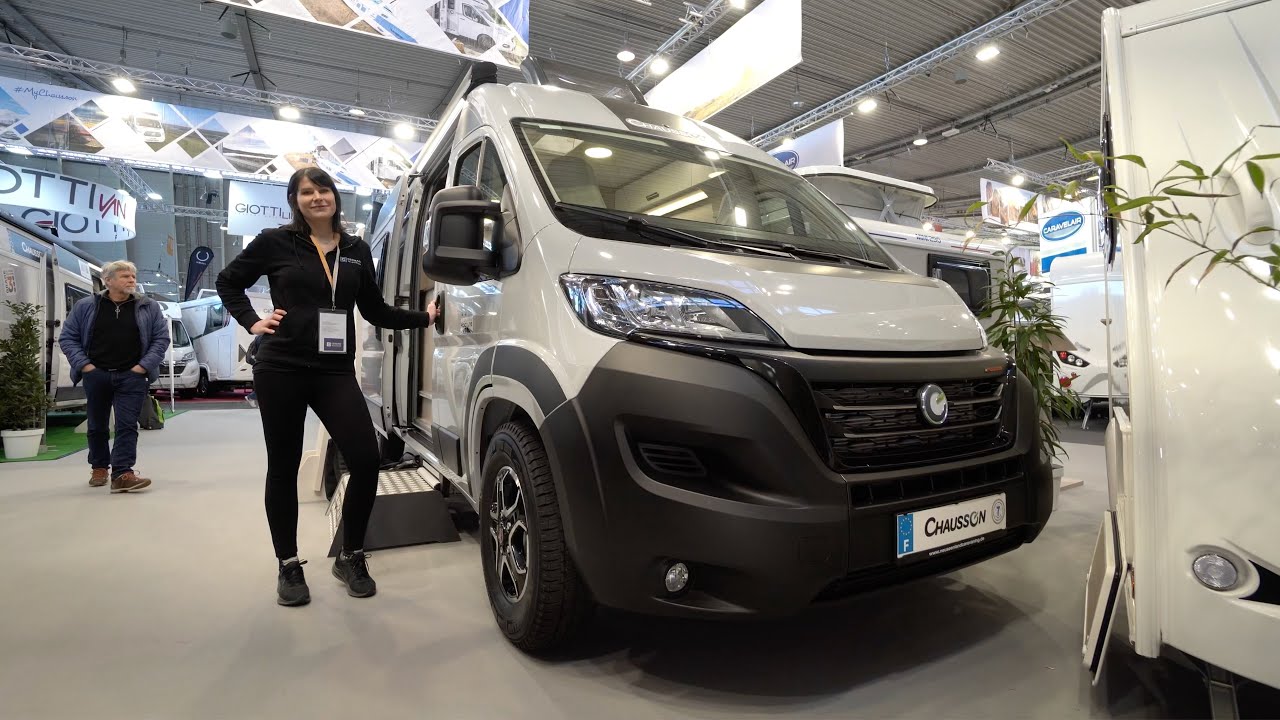 NUR 2m breit! BIS 1 TONNE ZULADUNG Wohnmobile Neuheiten 2023: Chausson V594 Sport Line