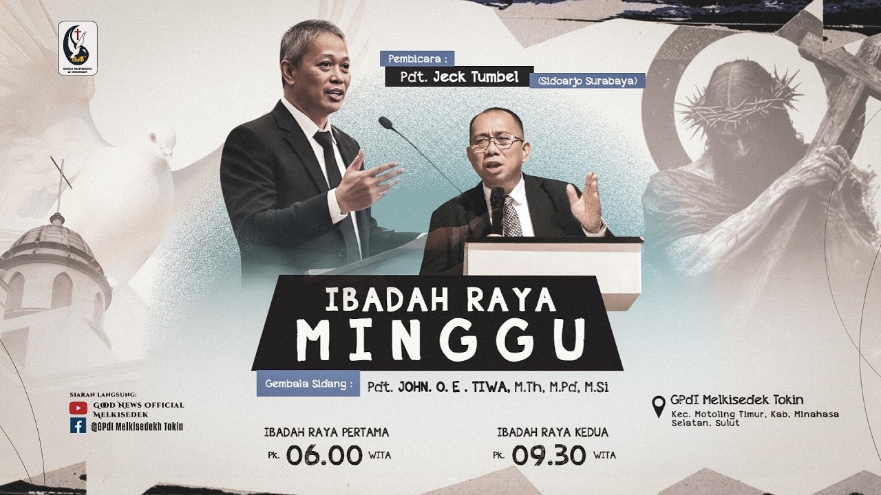 IBADAH ONLINE - IBADAH RAYA KEDUA - Minggu, 08 Februari 2026