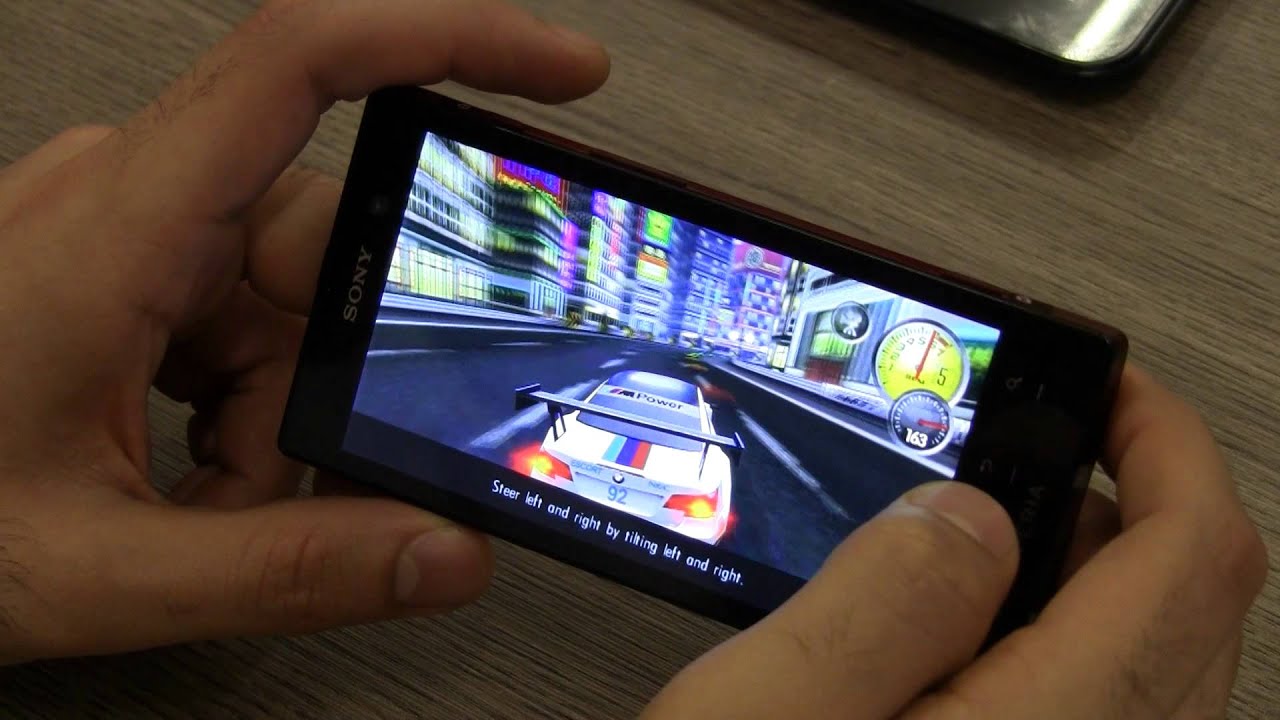 Xperia ion NFS SHIFT gameplay