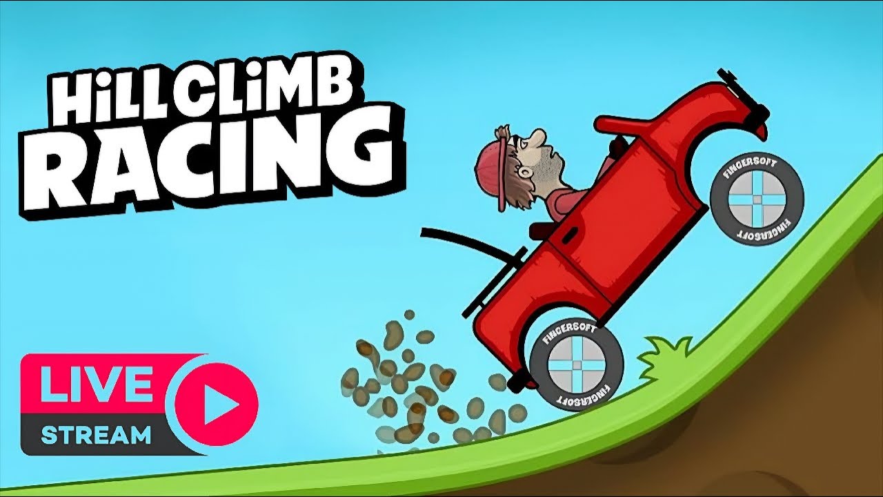🔴 Hill Climb Racing Live Gameplay | Endless Racing | Live Stream
