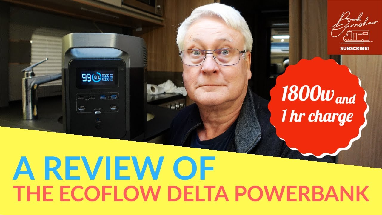 A Review Of The EcoFlow Delta - 1260Whr Powerbank And 1800W Pure Sine Wave Invertor