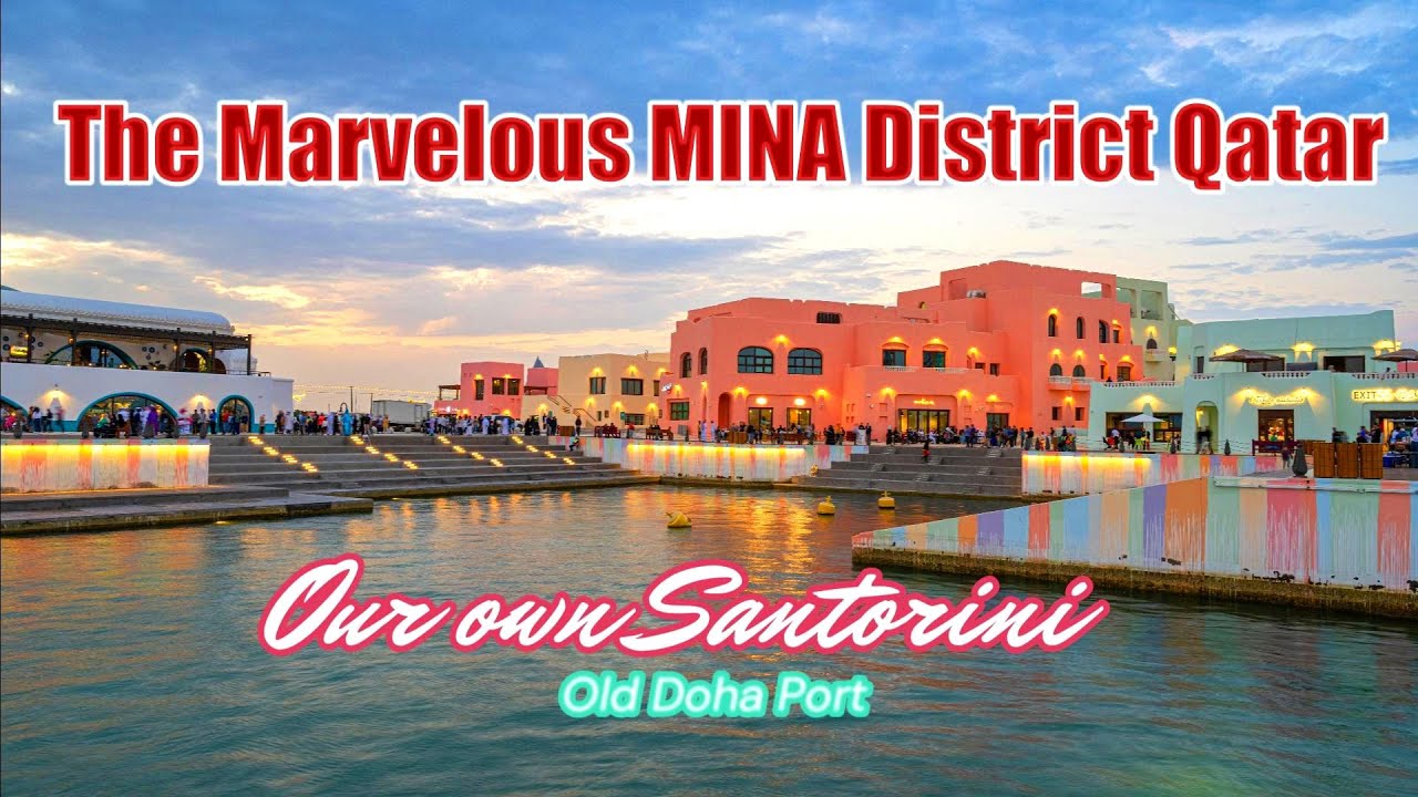 Discover Qatar&rsquo;s Hidden Gem: Mini Santorini in the Heart of MINA District | Qatar Vlogs