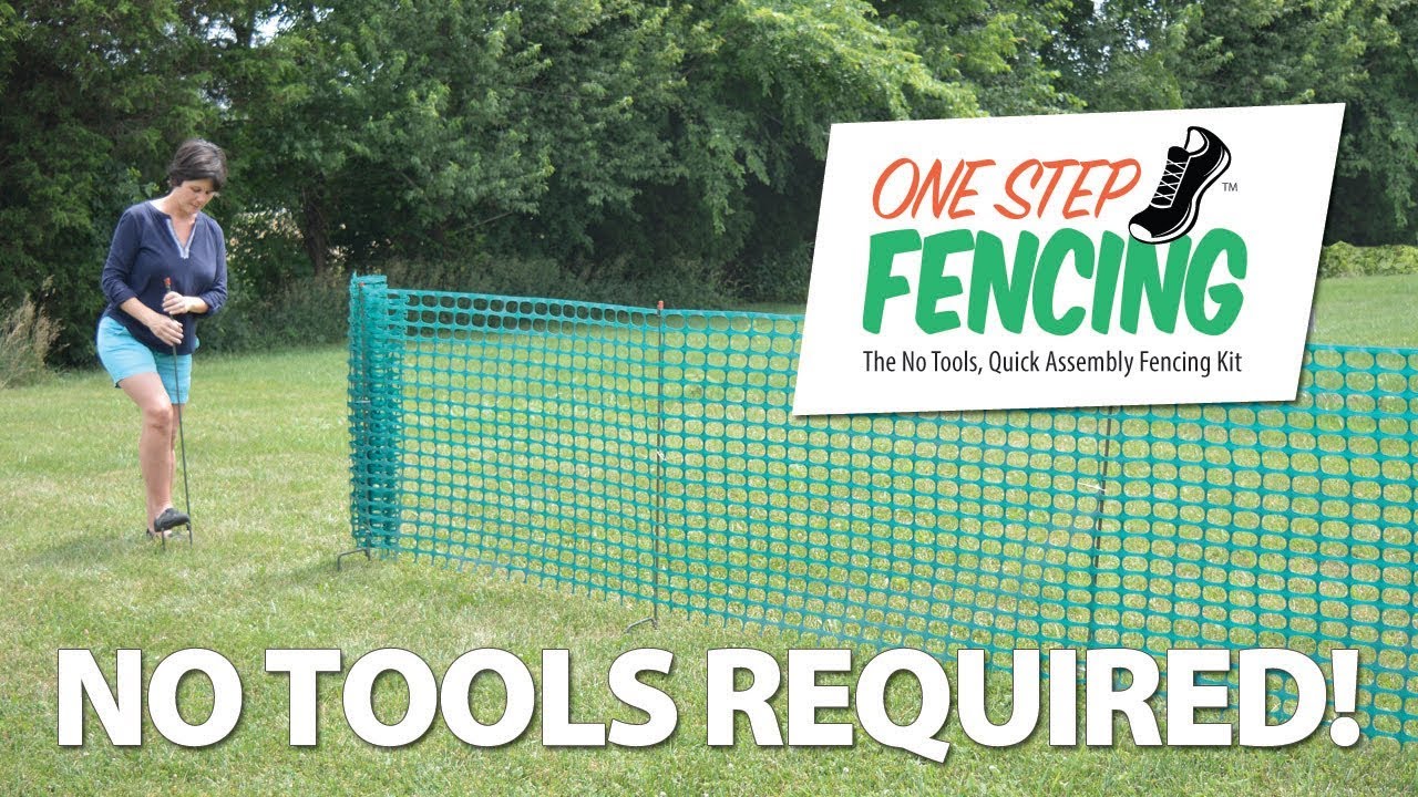Installing a One Step Fence