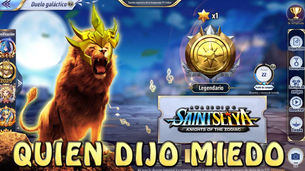 RUSH A LEGENDARIO CON LEON CHIQUITO? QUIEN DIJO MIEDO?! Saint Seiya Awakening KOTZ