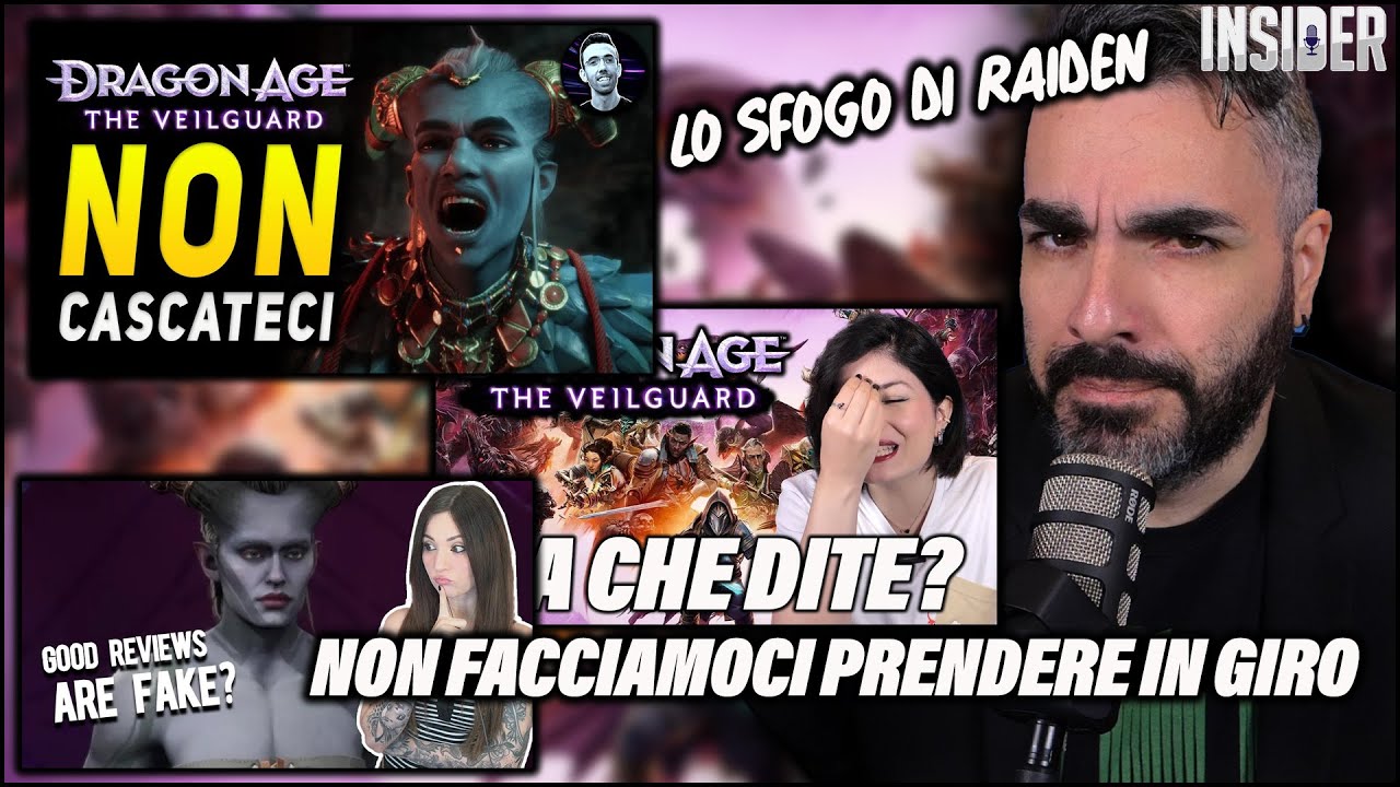 WOKE, STAMPA CORROTTA E INCOMPETENZA | Dragon Age The Veilguard: NON FACCIAMOCI PRENDERE IN GIRO