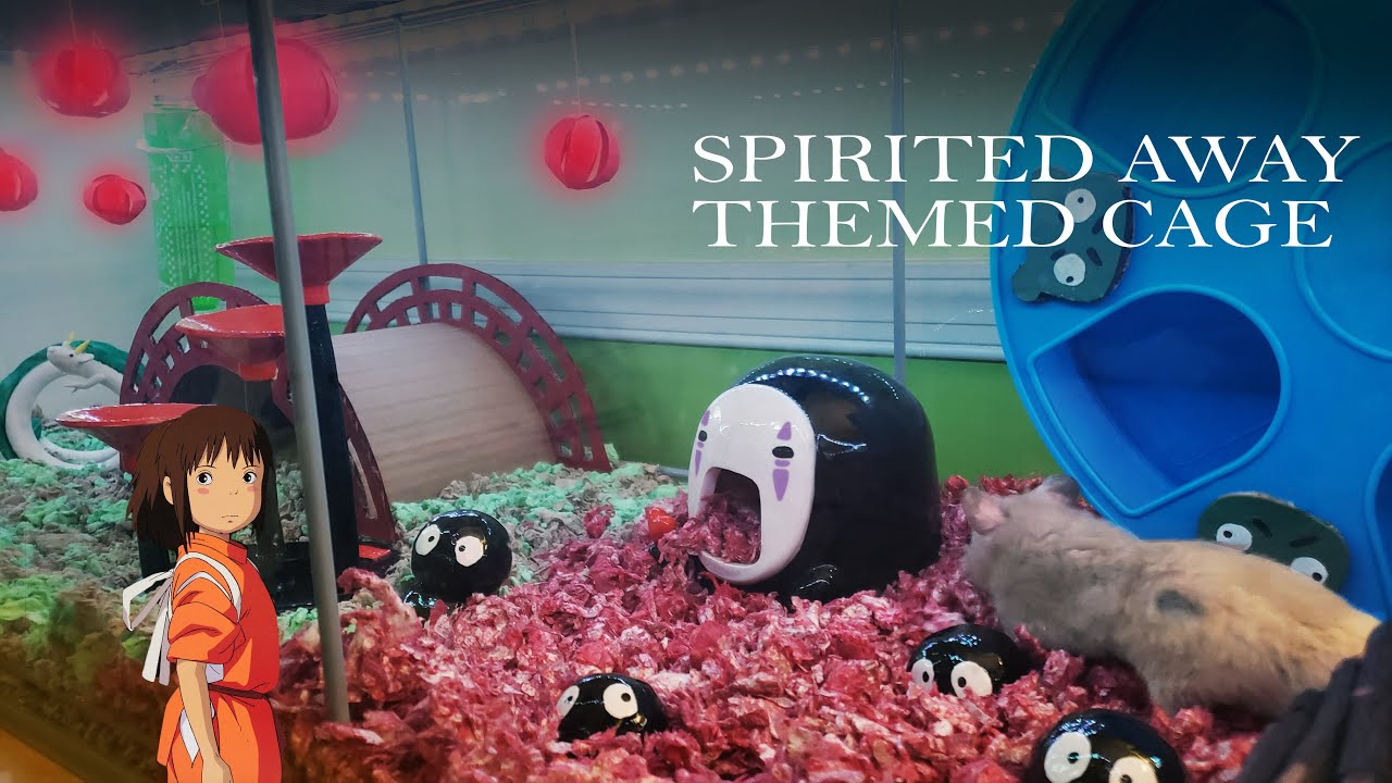 Studio Ghibli Spirited Away Themed Hamster Cage -2/2