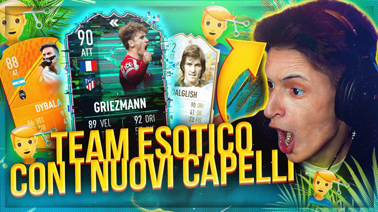 SQUADRA ESOTICA CON IL NUOVO TAGLIO DI CAPELLI!