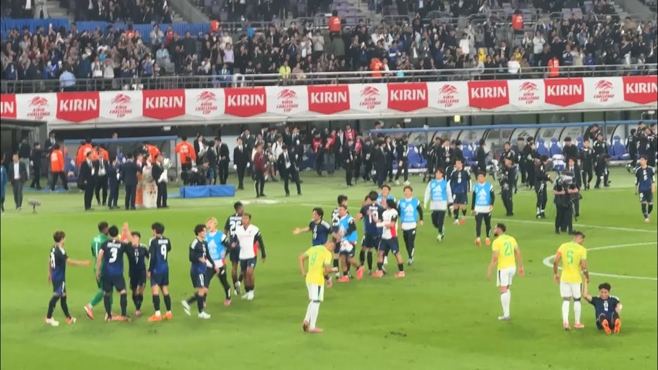 『日本代表がブラジル代表に初勝利の瞬間❗️』日本代表vsブラジル代表【サッカー日本代表】 JAPAN vs Brazil【SAMURAI BLUE】 2025/10/14 現地観戦