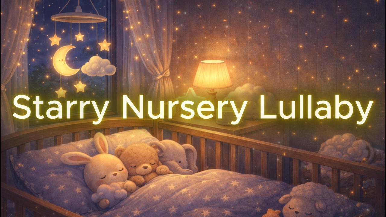 LIVE Baby Sleep Lullaby 🌙Fade to Dark | Calm Music for Restful Nights