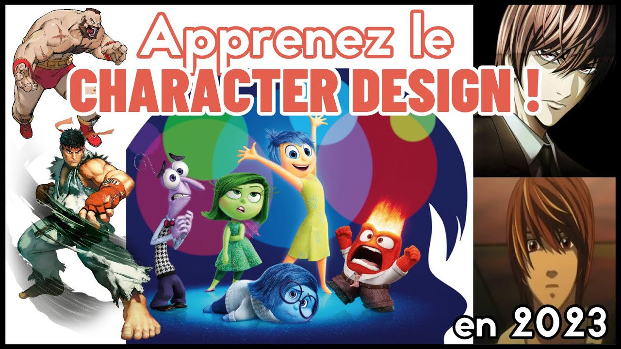Apprenez le Character Design en 2023!