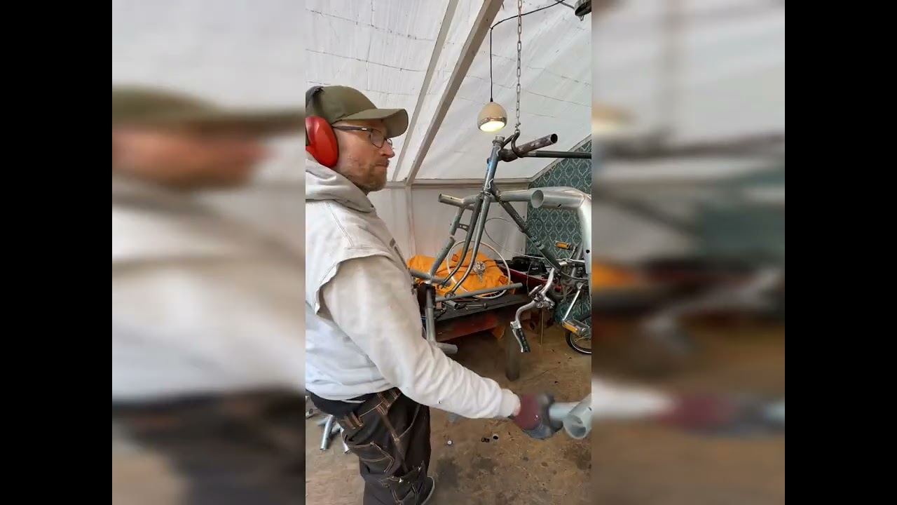 Ich baue ein Lastenrad aus 3 alten Fahrrädern und Zeltstangen! Kosten gleich null! 😊