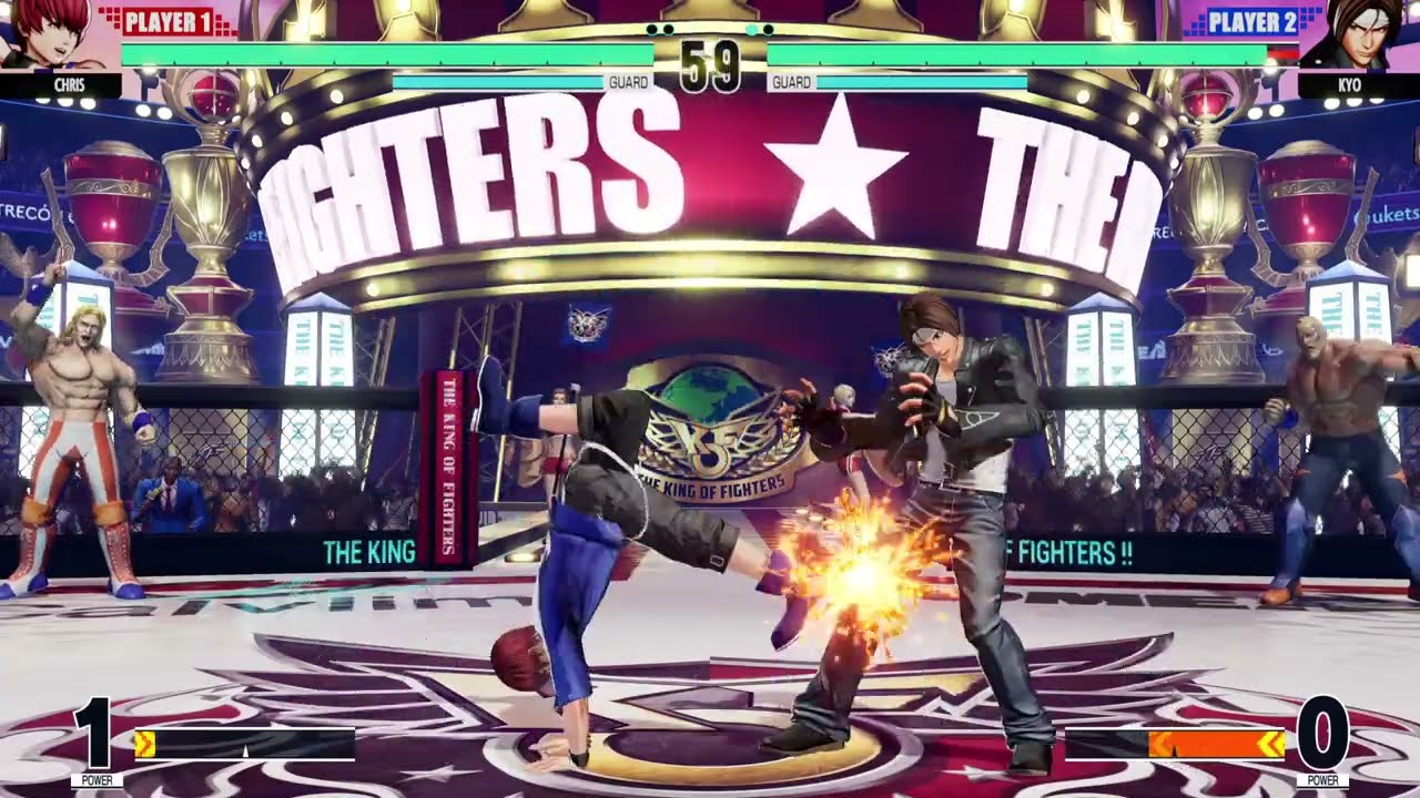 CHRIS VS KYO | THE KING OF FIGHTERS XV | PS5 GAMEPLAY (2026)