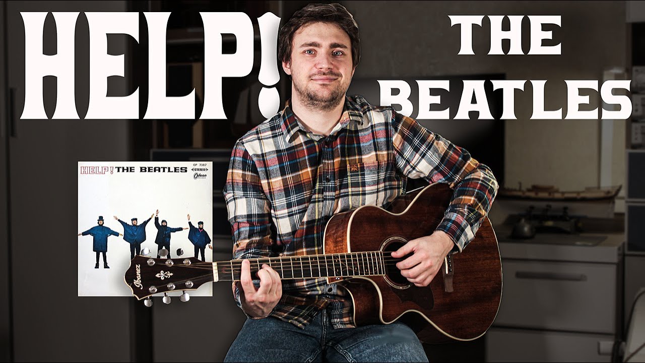 Как играть The Beatles - Help на гитаре