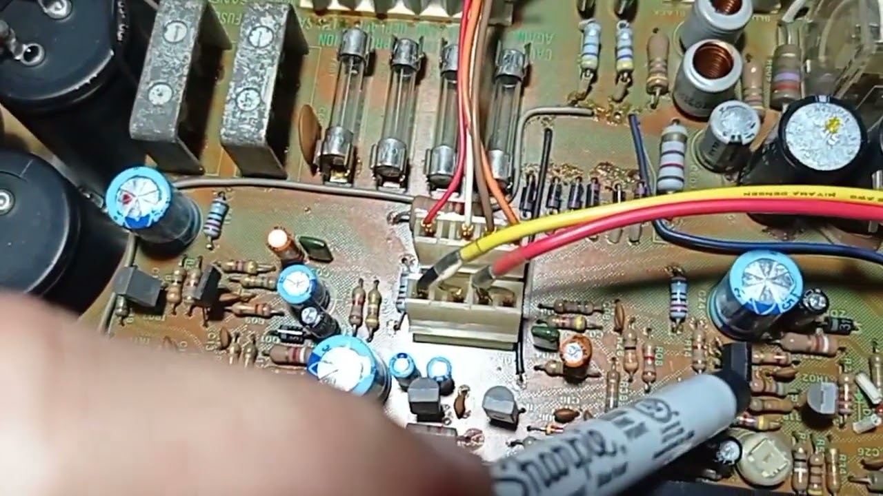 Sansui AU-5900 parte 2 de 10 como mejorar un amplificador