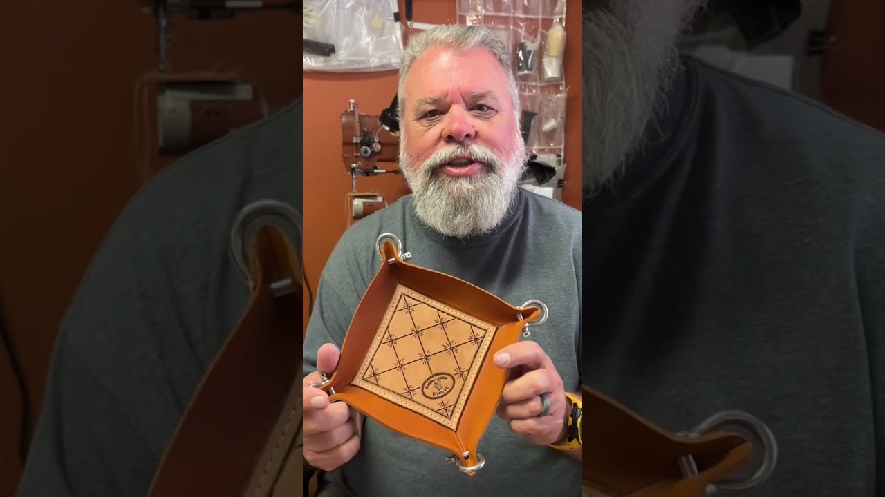 Leather Valet Tray / Catch All