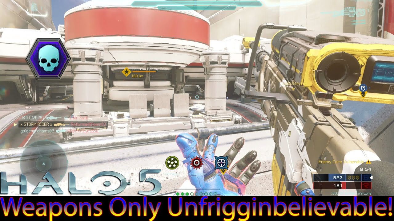 Halo 5 Weapons Only Unfrigginbelievable! 41-0