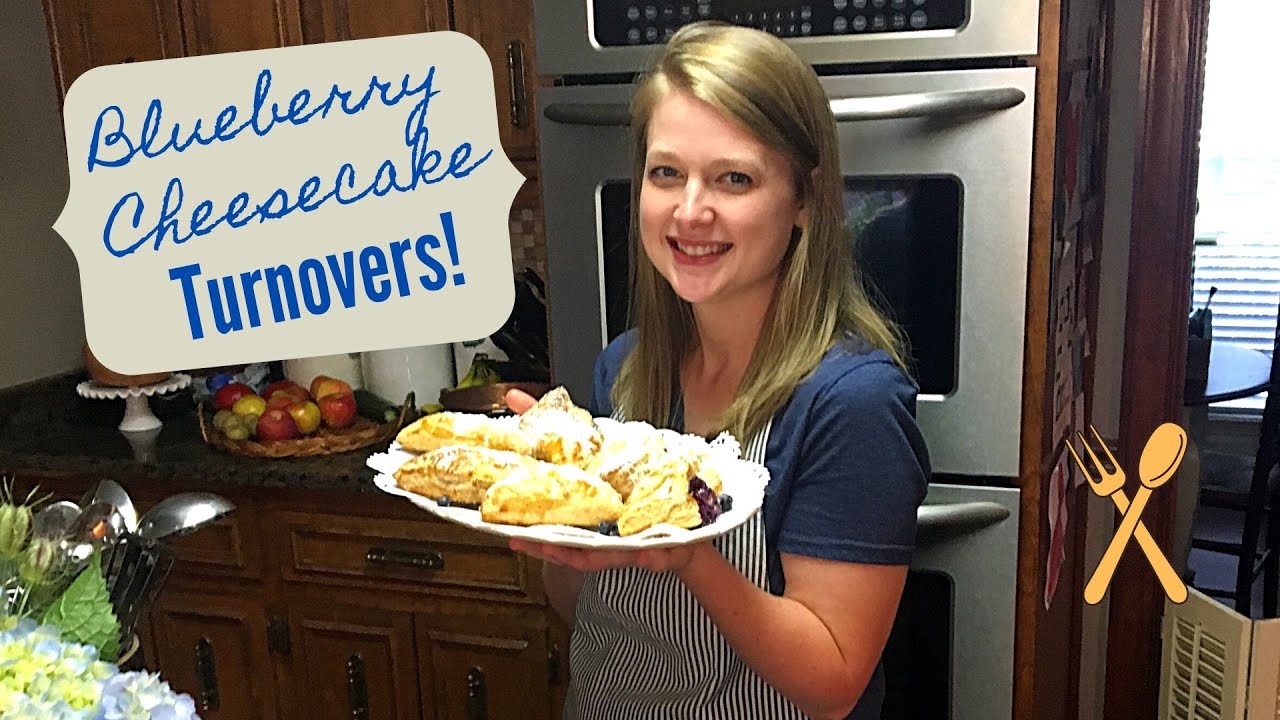 BLUEBERRY CHEESECAKE TURNOVERS | RECIPE