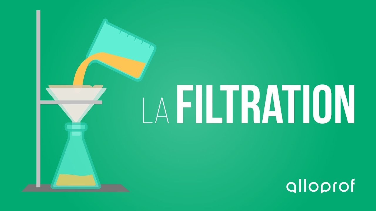 La filtration | Sciences | Alloprof