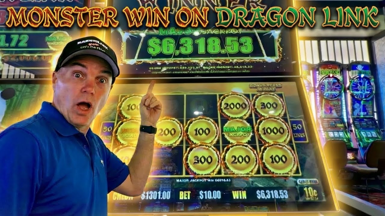 MONSTER WIN on Dragon Link! Massive Payout + Major Jackpot Chaos!