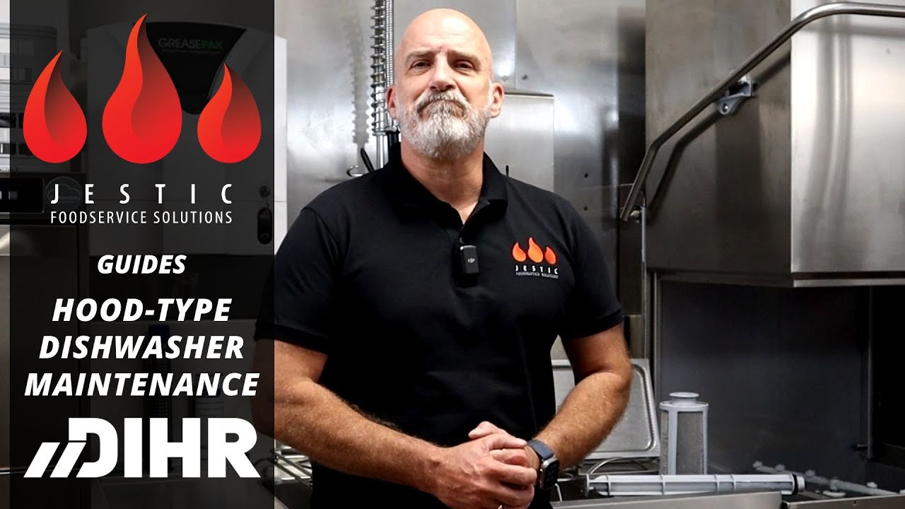 Periodic Maintenance | DIHR Hood Type Dishwasher | Easy Simple Steps