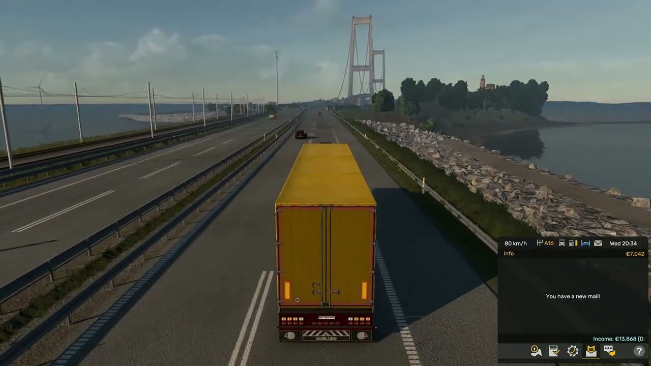 EURO TRUCK SIMULATOR 2 | Pumps from Aarhus to Copenhagen