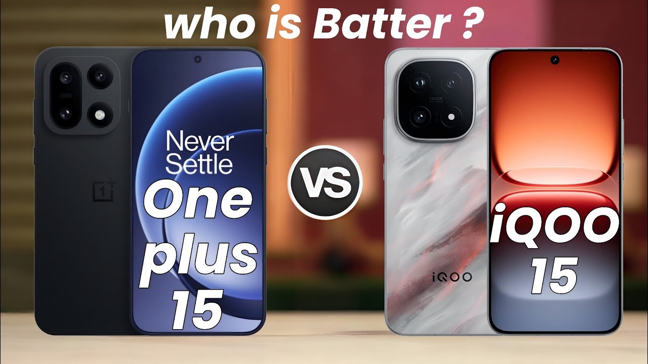 Oneplus 15 vs iQOO 15 Frist Look & Unboxing | iQOO 15 | Oneplus 15 | Upcoming Smartphone 