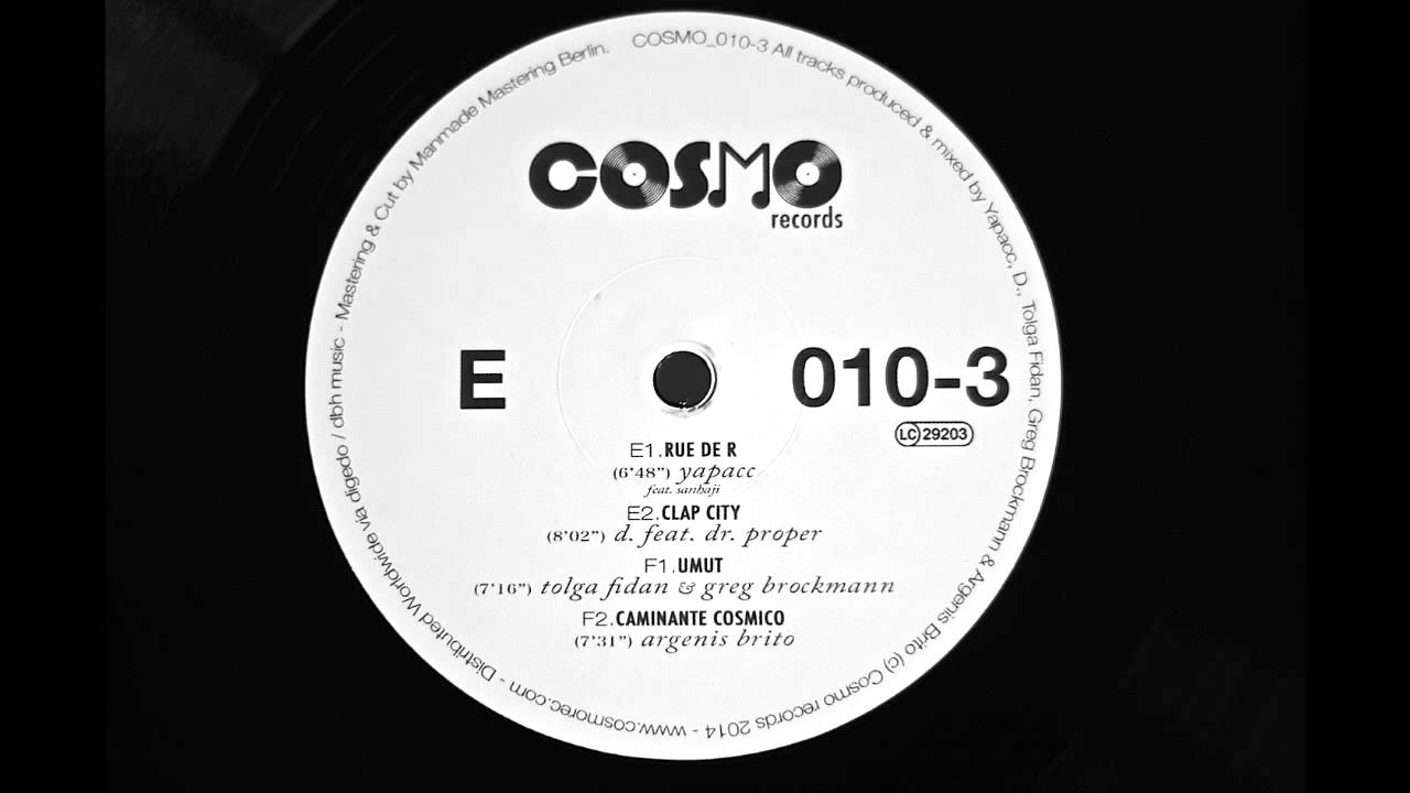 Argenis Brito - Caminante Cosmico (Cosmo records)
