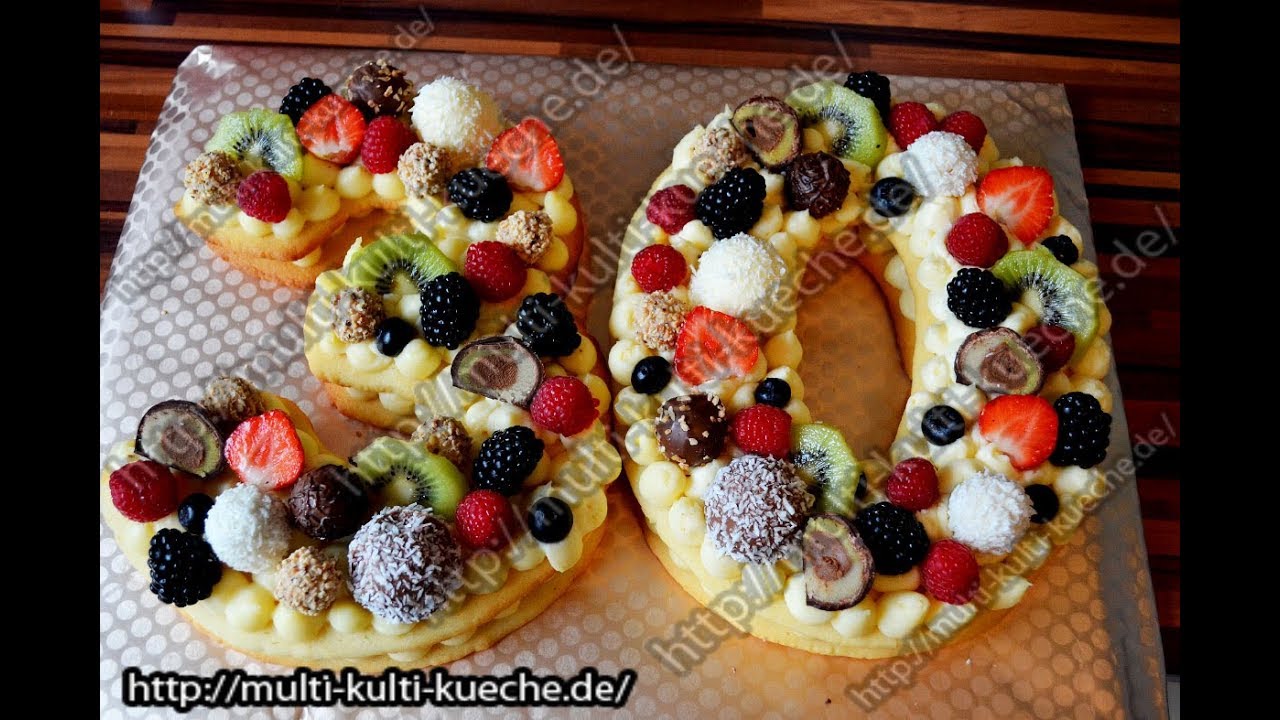 Zahlentorte / Number Cake / Zahlen Kuchen / Trendtorte / HAPPY BIRTHDAY CAKE / Geburtstagskuchen