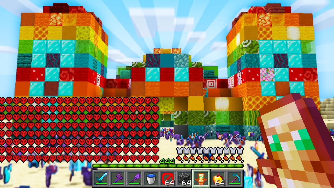 Minecraft, But the world gets more Random..