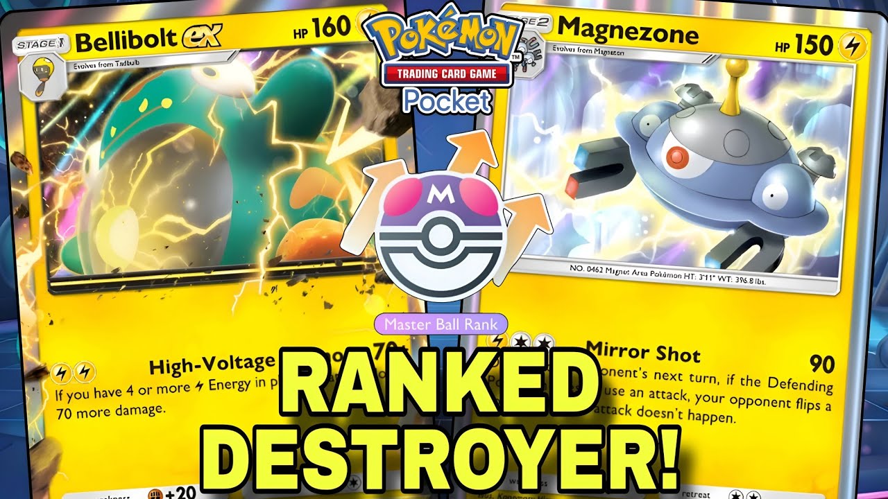 The Best Deck to Push Rank Right Now &mdash; BELLIBOLT EX MAGNEZONE Deck! | Pokemon TCG Pocket