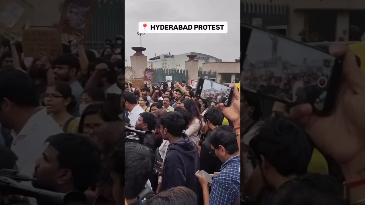 hyderabad protest | cockroach janta party | students power and unite #jantarmantar #cjpprotest #cjp