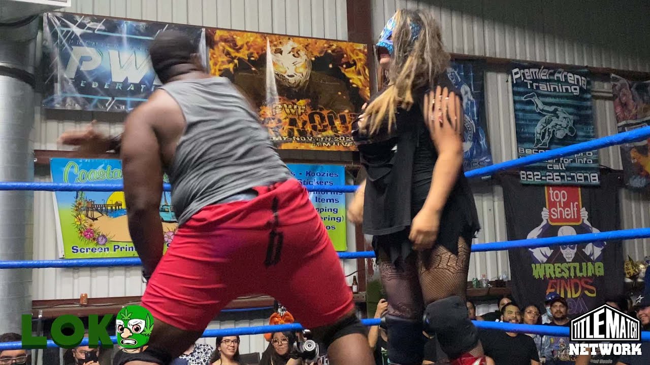 Sadika vs Jay Davis (Intergender) Loko Wrestling Championship - Title Match Network