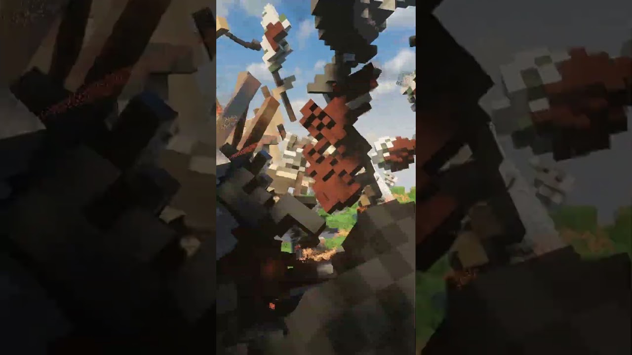POV First Person Plane Crash