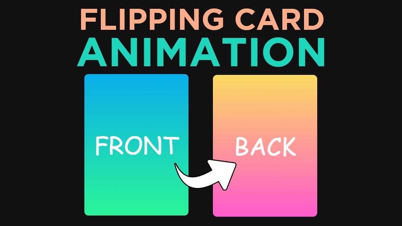 Flipping Card Animation Using HTML and CSS
