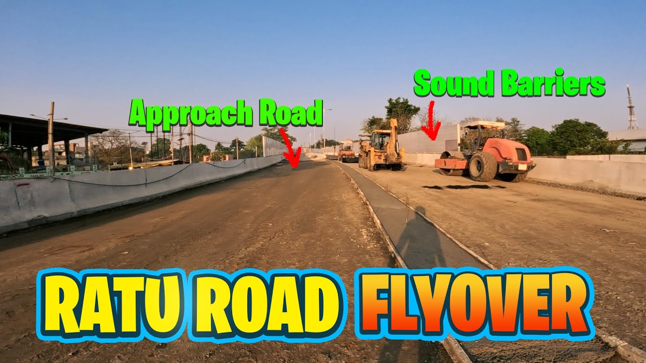 98% Work Done at Ratu Road to Piska More Flyover Construction | Ranchi Flyover