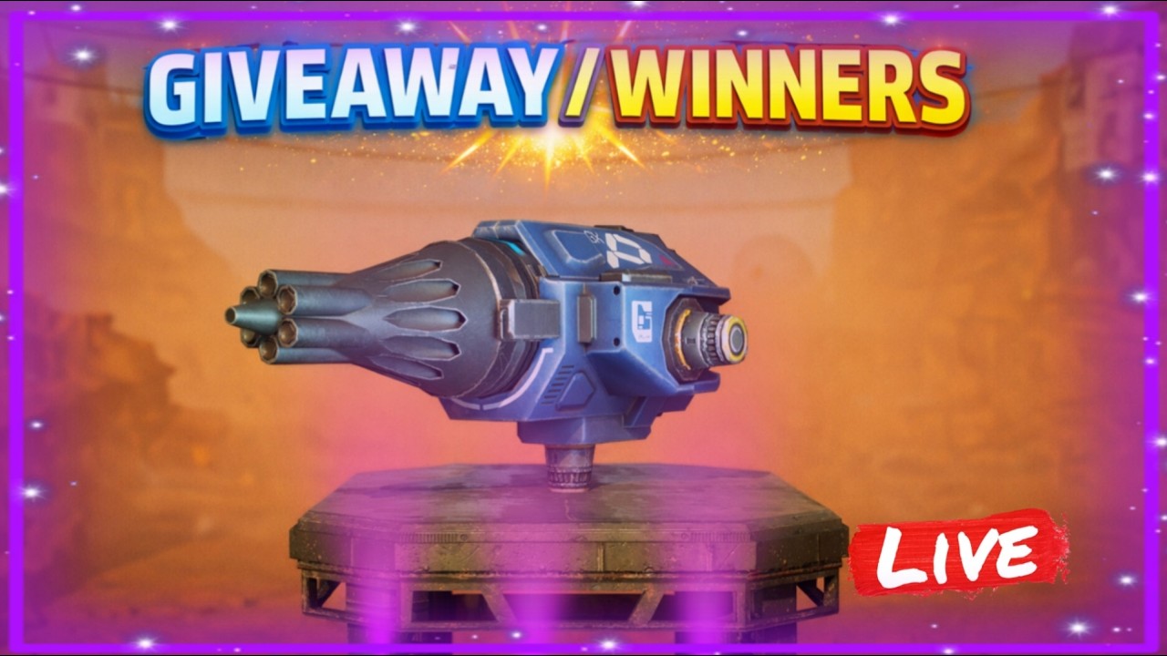 GIVEAWAY/WINNERS #WRWinMachaira  War Robots