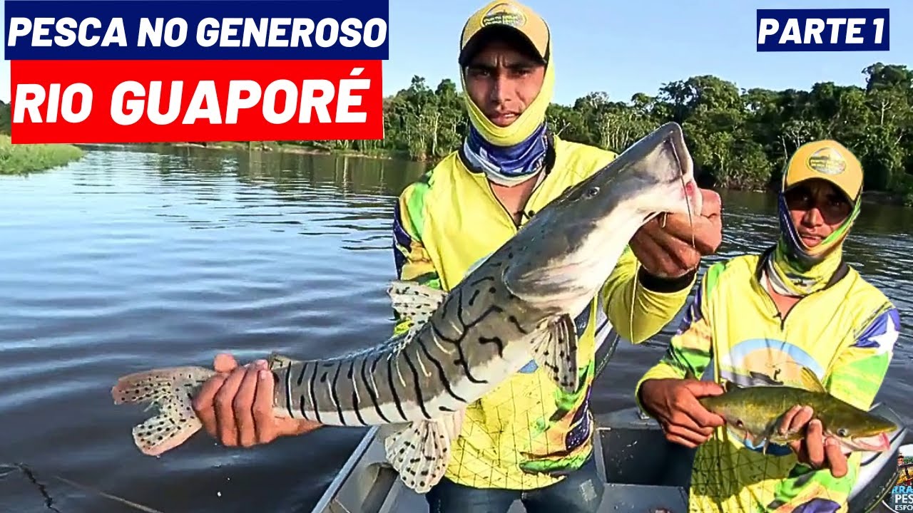 O RIO GUAPOR&Eacute; &Eacute; GENEROSO DEMAIS FISGAMOS MUITOS PEIXES | CACHARAS, CAPARARIS E MANDUB&Eacute;